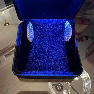 Swarovski Silver Crystal Earrings